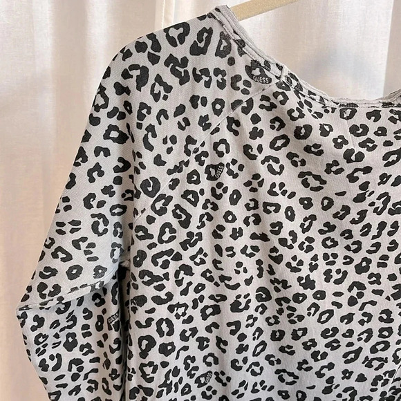 GUESS 100% Cotton Off The Shoulder Top, Size M - Picture 6 of 10